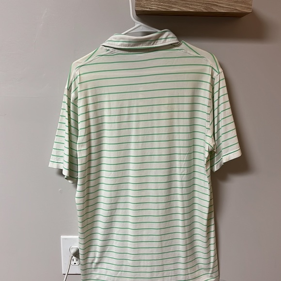 Southern Tide Men’s Polo - White & Green - Sz L - Picture 2 of 3